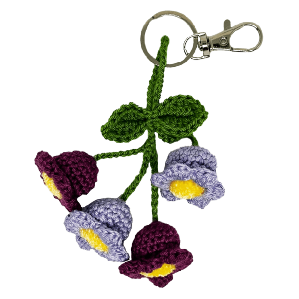 Lily Of The Valley Keychain (4 Blooms)