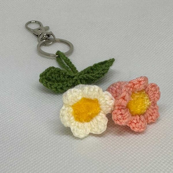 Lily Of The Valley KeyChain (2 Blooms) - Image 3